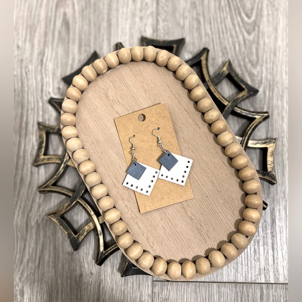 Genuine Leather Earrings